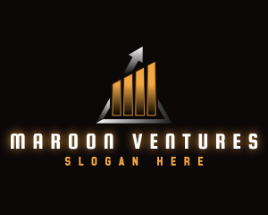 Arrow Finance Investment logo design