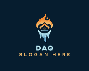 Home Ice Fire HVAC Logo