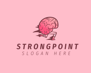 Neurologist - Mental Training Brain logo design