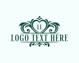 Luxury - Elegant Wedding Event logo design