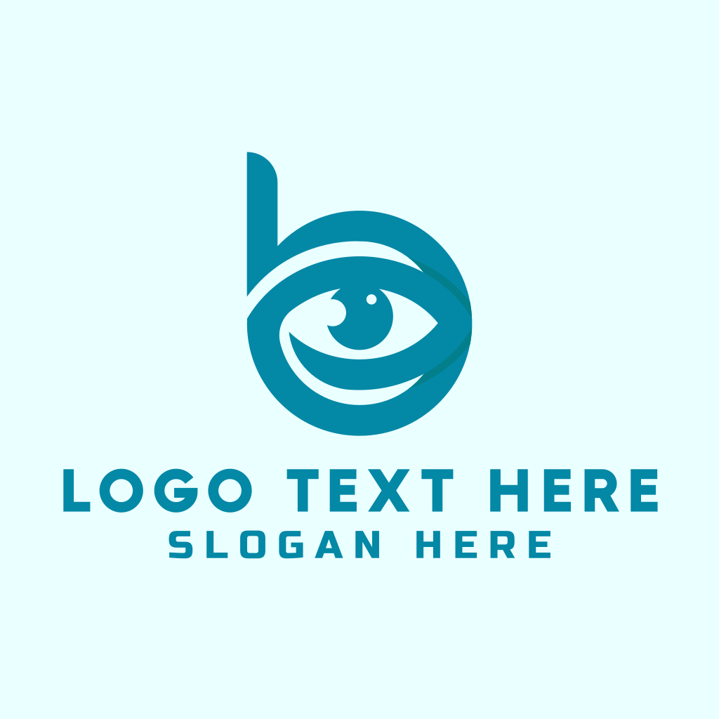 Eye Clinic Letter B Logo | BrandCrowd Logo Maker