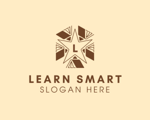 Teaching - Book Star Education logo design
