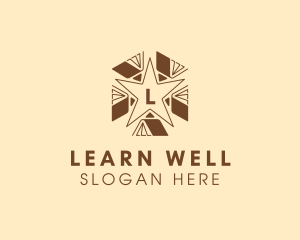 Teaching - Book Star Education logo design