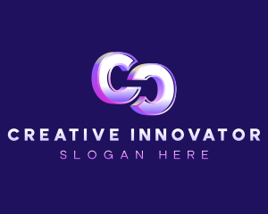 Creative Media Entertainment Letter C logo design