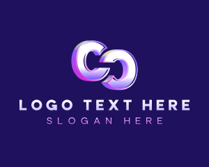Social Media - Creative Media Entertainment Letter C logo design