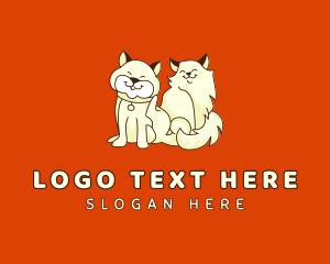 Animal - Cute Pet Animals logo design