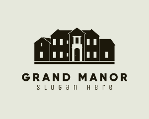 Residential Luxury Mansion logo design