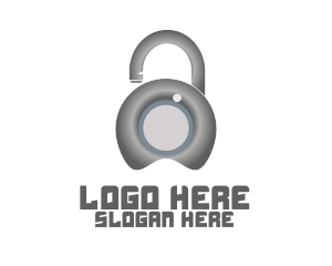 Metal Lock Security  Logo