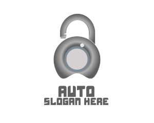 Metal Lock Security  Logo