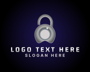 Access - Metal Lock Security logo design