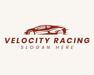 Car Race Vehicle logo design