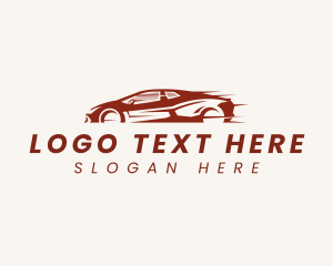 Speed - Car Race Vehicle logo design