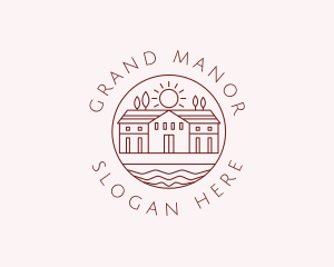 Mansion House Real Estate  logo design