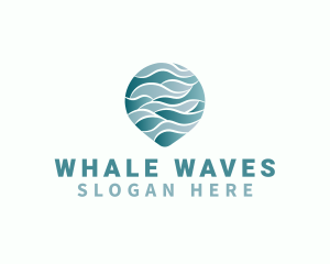 Wave Aqua Water logo design