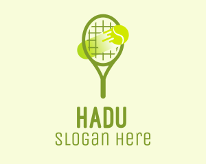 Tennis Ball Racket  Logo