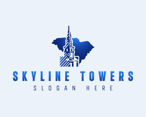 South Carolina Tower logo design