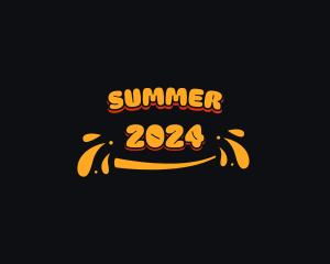 Summer Splash Art  logo design