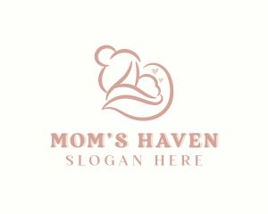 Mother Baby Parenting logo design