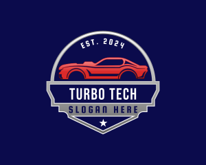 Turbo - Car Automotive Garage logo design