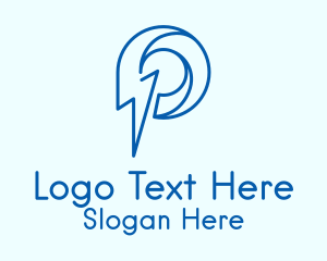 Lightning Storm Company Logo