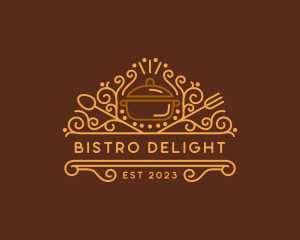 Luxury Gourmet Restaurant logo design