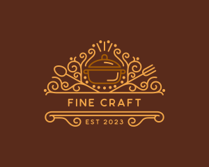 Luxury Gourmet Restaurant logo design