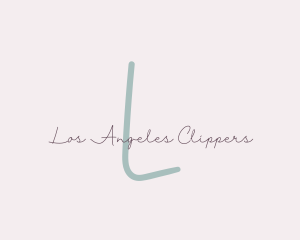 Feminine Script Signature Boutique Logo