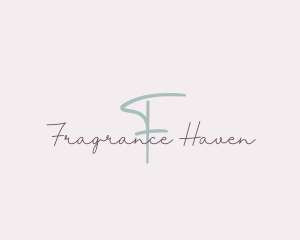 Feminine Script Signature Boutique logo design