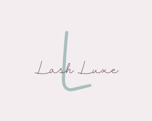 Feminine Script Signature Boutique logo design