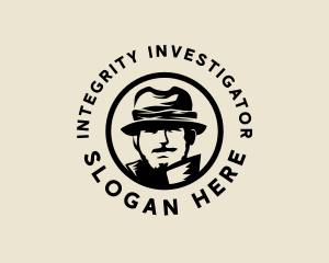 Investigator Spy Detective logo design