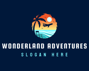 Vacation Beach Resort logo design