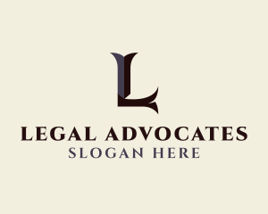 Paralegal Law Firm Attorney logo design