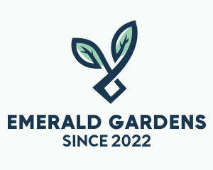 Botanical Garden Leaf  logo design