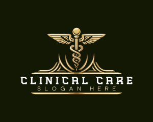 Caduceus Medical Laboratory logo design