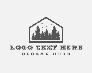 Forest - Forest Pine Tree logo design