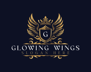 Royal Crown Wing logo design