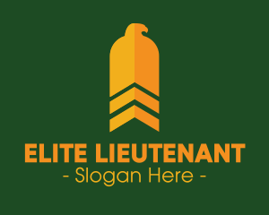 Lieutenant - Soldier Military Eagle logo design