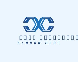 Minimalist - Cyber Tech Letter C logo design