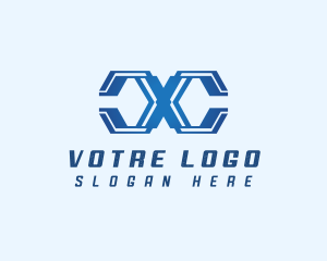 Automated - Cyber Tech Letter C logo design