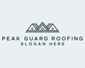 Home Roofing Renovation logo design