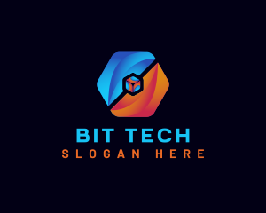 Cube Tech Application logo design