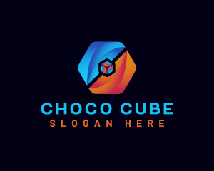Cube Tech Application logo design