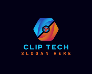 Cube Tech Application logo design