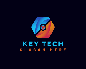 Cube Tech Application logo design