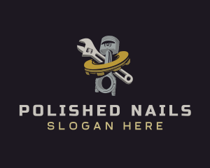 Mechanical Piston Repair logo design