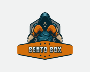 Boxing Fighter Athlete logo design