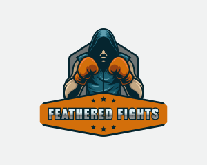 Boxing Fighter Athlete logo design