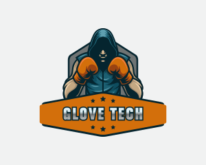 Boxing Fighter Athlete logo design