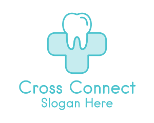 Cross - Dental Health Medical Cross logo design