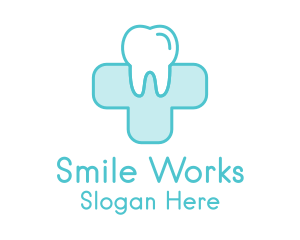 Dental - Dental Health Medical Cross logo design